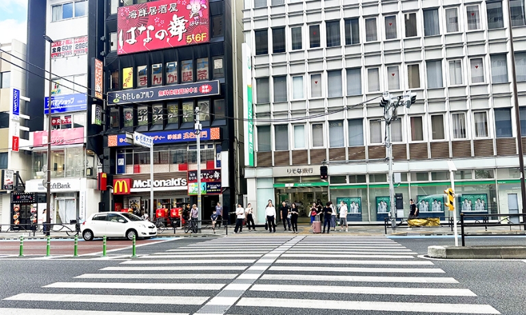 春日通りの画像